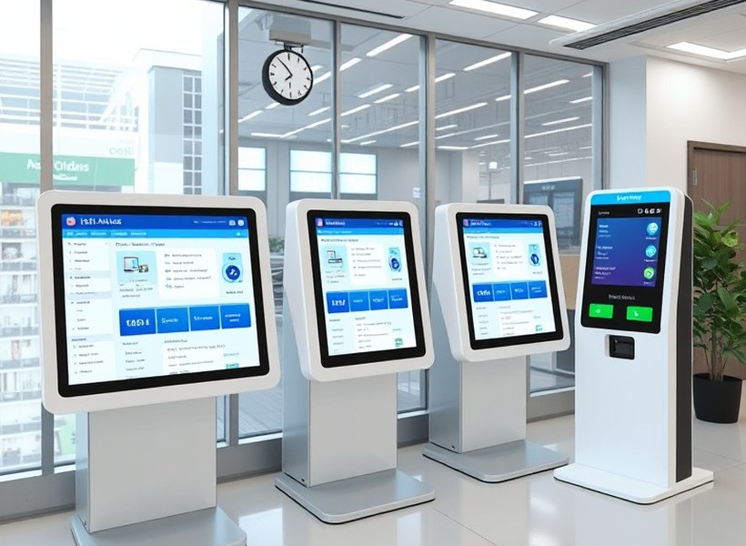 セルフサービス端末の遠隔診断画面